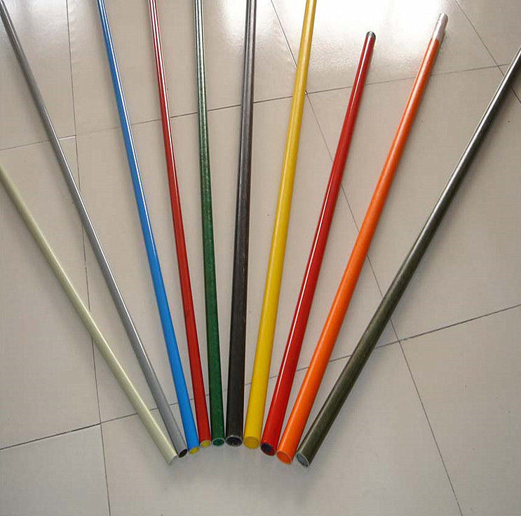 Thanh nhựa gia cố sợi 10 mm Thanh sợi thủy tinh linh hoạt để trồng nhà xanh