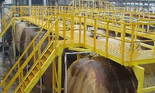 Lưới nhựa gia cố bằng sợi thủy tinh ASTM Đường đi bộ FRP Chống ăn mòn