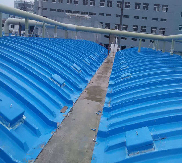 Vỏ bọc bằng nhựa FRP được gia cố bằng sợi thủy tinh được sử dụng trong nhà máy xử lý nước thải