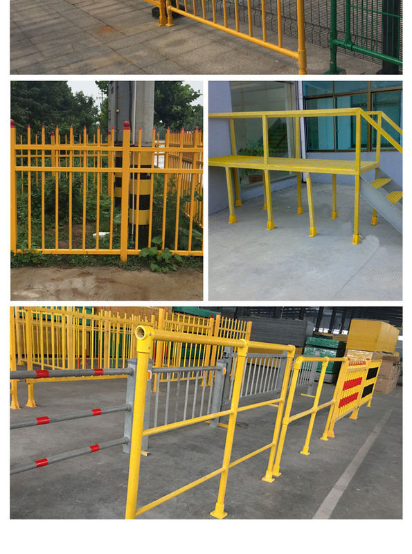 đa dụng vòng FRP Pultruded ống 5 inch ống sợi thủy tinh trong lĩnh vực kỹ thuật ống rỗng