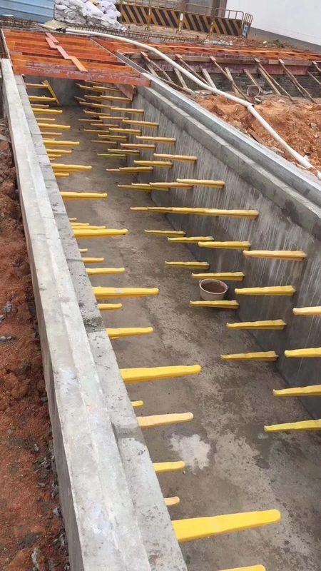Độ bền va đập cao Thanh rắn 1/4 inch FRP Chống ăn mòn