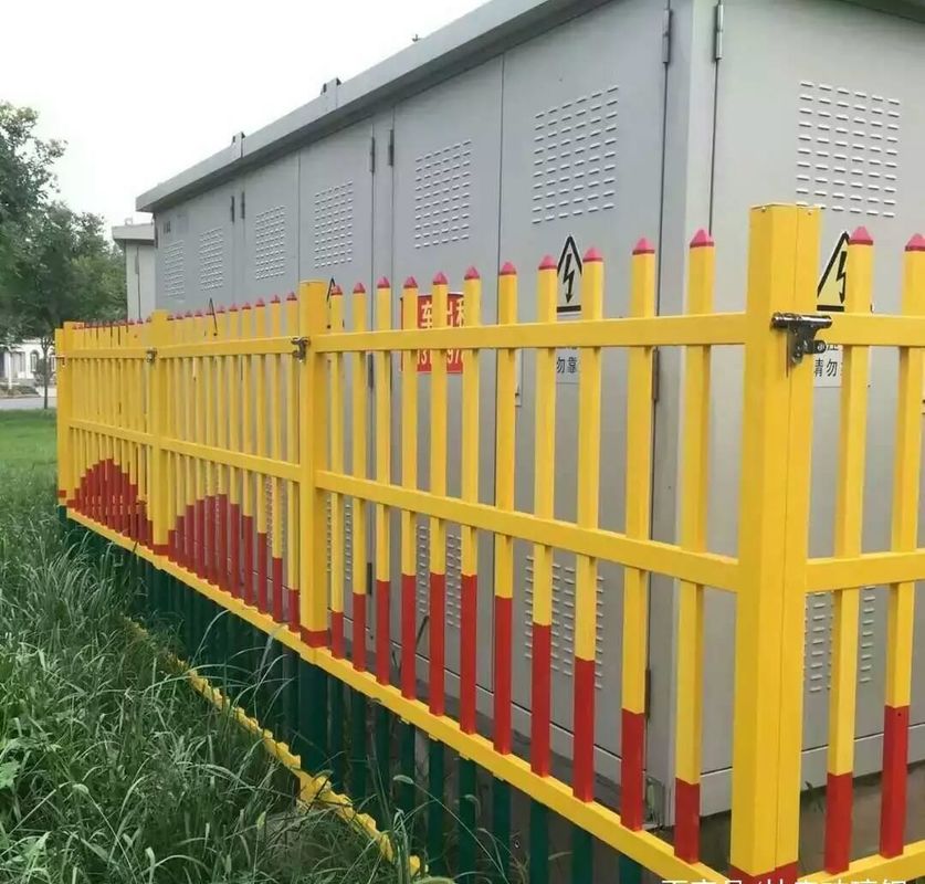 Bảng điều khiển hàng rào bảo mật bằng sợi thủy tinh chống tia cực tím Không ăn mòn lâu dài Sử dụng cuộc sống