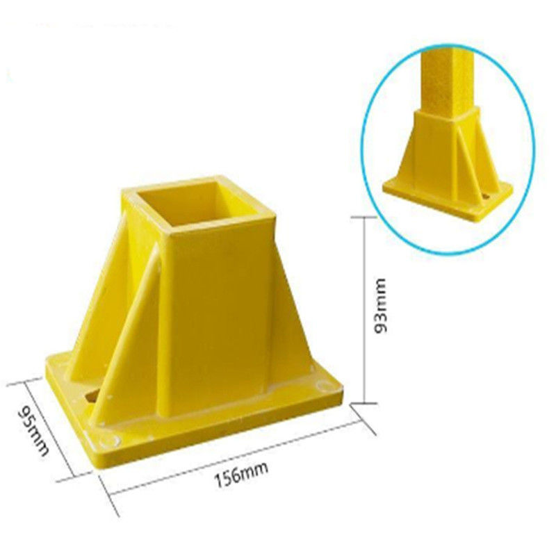 Ứng dụng kết nối FRP cho ống vuông,bọc ống vuông FRP
