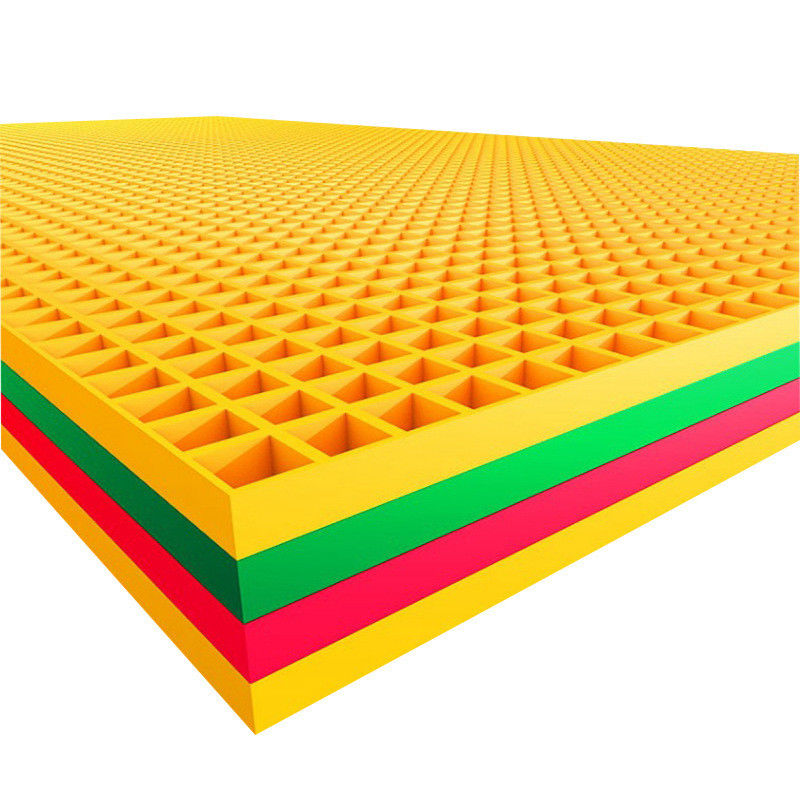 Long Life Sợi thủy tinh FRP xe rửa rãnh cống Grating frp cống Grating sàn Panel