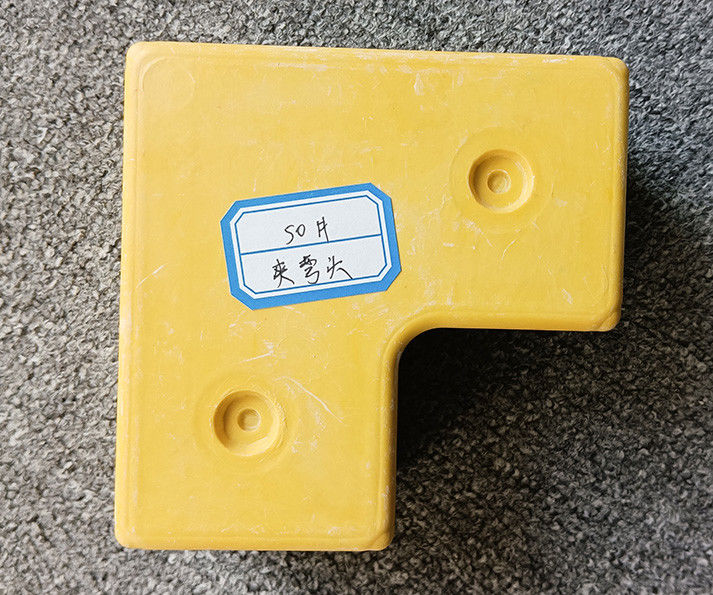 Bộ kết nối FRP Lớp nối dây chuyền Ống sợi thủy tinh ống 50mm SMC hai chiều góc ống FRP phụ kiện
