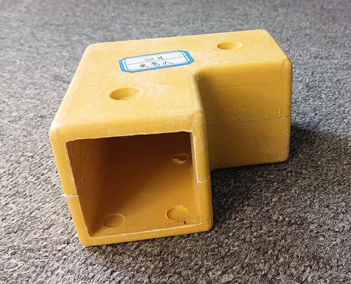 Bộ kết nối FRP Lớp nối dây chuyền Ống sợi thủy tinh ống 50mm SMC hai chiều góc ống FRP phụ kiện