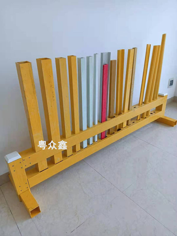 Chuỗi ống Pultruded tùy chỉnh cho cấu trúc cho xây dựng tòa nhà hoặc dự án đường bộ và hàng hóa kệ