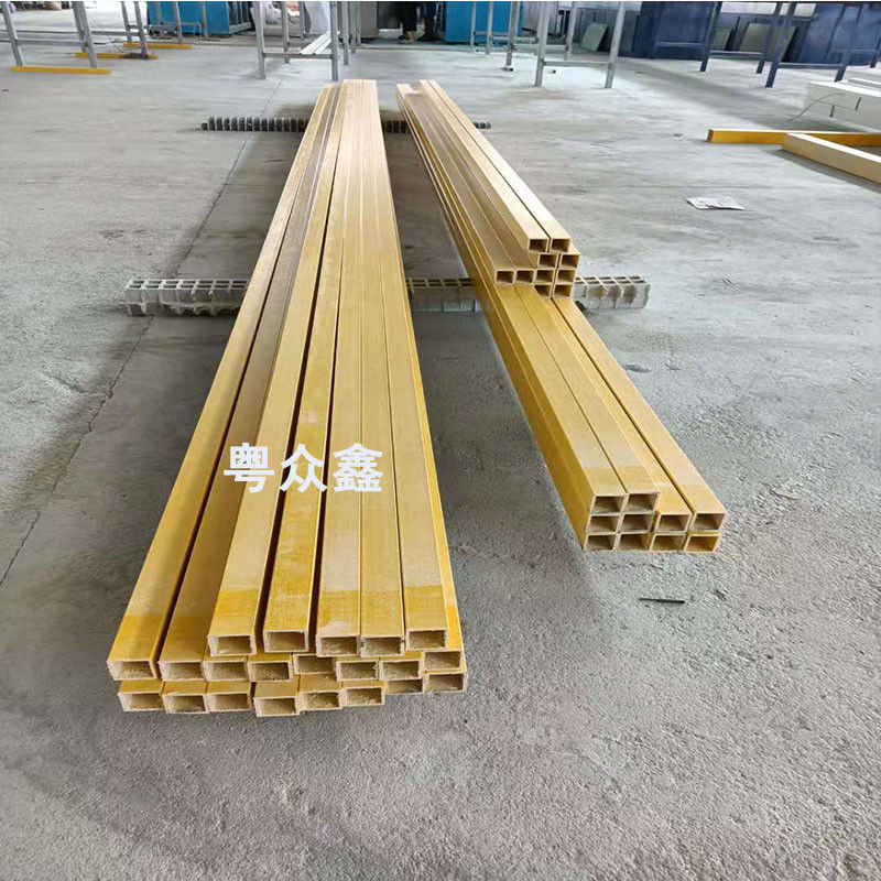 Chuỗi ống Pultruded tùy chỉnh cho cấu trúc cho xây dựng tòa nhà hoặc dự án đường bộ và hàng hóa kệ