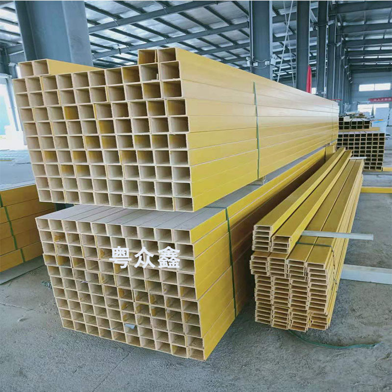Chuỗi ống Pultruded tùy chỉnh cho cấu trúc cho xây dựng tòa nhà hoặc dự án đường bộ và hàng hóa kệ
