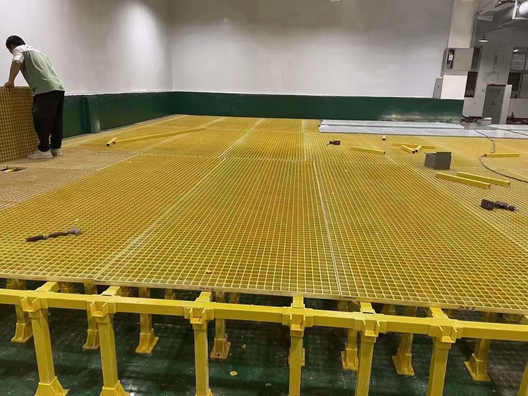 Tùy chỉnh khác nhau kích thước FRP lưới cho lối đi hoặc nền tảng để thỏa mãn bạn