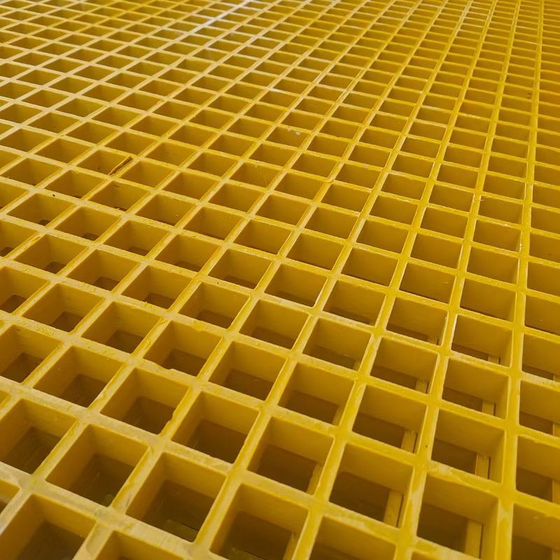 Điện đệm nhà máy sử dụng 38 * 38 * 30mm FRP lưới tùy chỉnh kích thước và màu sắc